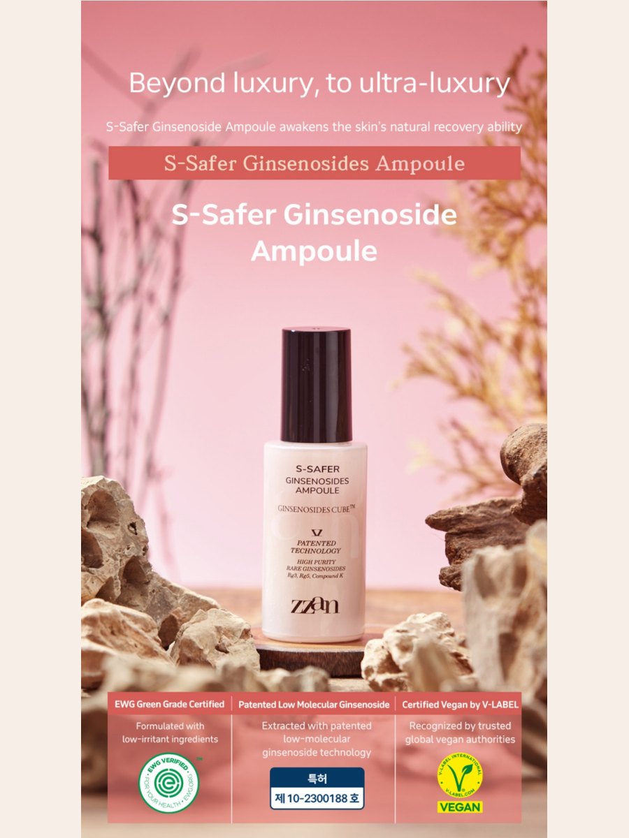 ZZAN S-Safer Ginsenoside Ampoule